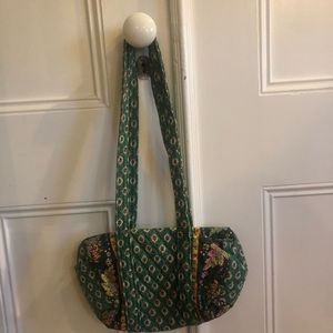 Green Vera Bradley shouder bag